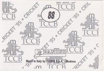 1995 Panini Cricket Stickers #88 TCCB Logo Back
