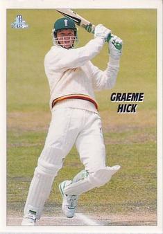 1995 Panini Cricket Stickers #90 Graeme Hick Front