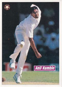 1995 Panini Cricket Stickers #112 Anil Kumble Front