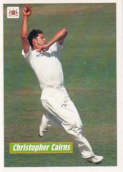 1995 Panini Cricket Stickers #119 Christopher Cairns Front