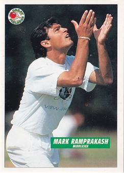 1995 Panini Cricket Stickers #131 Mark Ramprakash Front