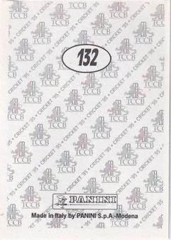 1995 Panini Cricket Stickers #132 Paul Nixon Back