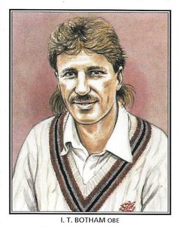 1994 County Print Services Somerset Test Cricketers #2 Ian Botham Front