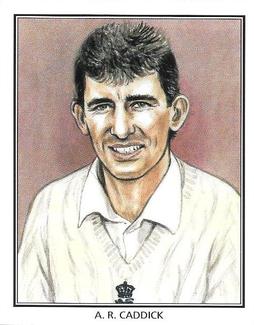 1994 County Print Services Somerset Test Cricketers #3 Andrew Caddick Front
