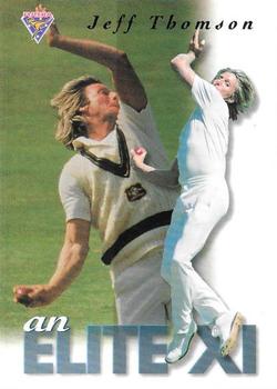 1994-95 Futera Cricket - An Elite XI Samples #AE X Jeff Thomson Front