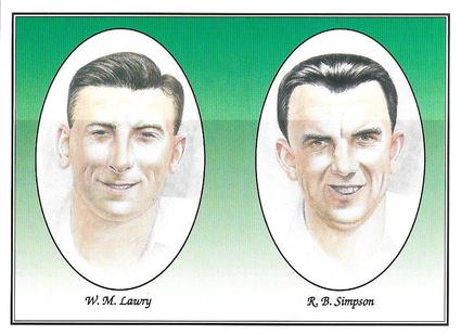 1994 County Print Services First Knock (Cricket Opening Pairs) #8 W.M. Lawry / R.B. Simpson Front