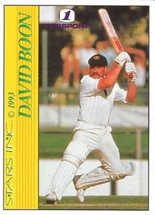 1993 Stars Topsport South Africa v Australia #NNO David Boon Front