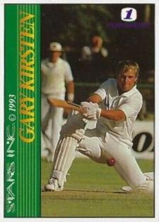 1993 Stars Topsport South Africa v Australia #NNO Gary Kirsten Front