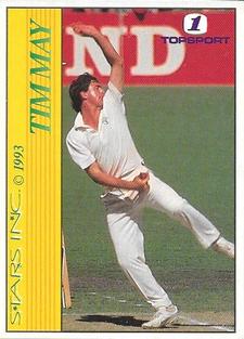1993 Stars Topsport South Africa v Australia #NNO Tim May Front