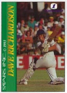 1993 Stars Topsport South Africa v Australia #NNO Dave Richardson Front