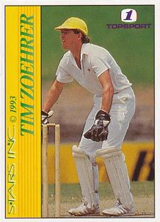 1993 Stars Topsport South Africa v Australia #NNO Tim Zoehrer Front