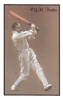 1994 County Print Services 1920's Test Cricketers (Series 1) #1 Percy Fender Front