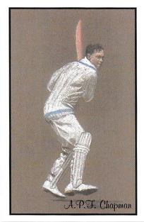1994 County Print Services 1920's Test Cricketers (Series 1) #9 Percy Chapman Front