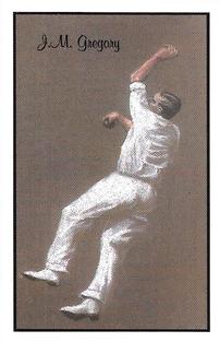 1994 County Print Services 1920's Test Cricketers (Series 1) #19 Jack Gregory Front