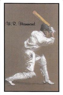 1994 County Print Services 1920's Test Cricketers (Series 1) #20 Wally Hammond Front