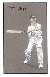 1994 County Print Services 1920's Test Cricketers (Series 2) #21 Edgar Mayne Front