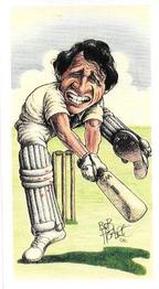 1992 John Brindley Bob Hoare Cricket Characatures Series 1 #4 Derek Randall Front