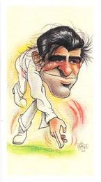 1992 John Brindley Bob Hoare Cricket Characatures Series 1 #7 Fred Trueman Front