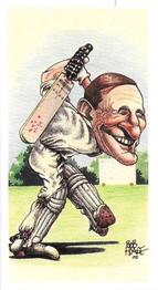 1992 John Brindley Bob Hoare Cricket Characatures Series 1 #9 Len Hutton Front
