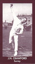 1992 County Print Services Cricketers 1906 #12 Jack Crawford Front