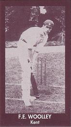 1992 County Print Services Cricketers 1906 #21 Frank Woolley Front
