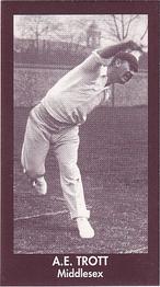 1992 County Print Services Cricketers 1906 #38 Albert Trott Front