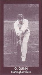 1992 County Print Services Cricketers 1906 #44 George Gunn Front