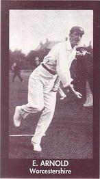 1992 County Print Services Cricketers 1906 #45 Edward Arnold Front