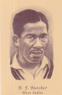 1992 County Print Services 1960's Test Cricketers #12 Basil Butcher Front