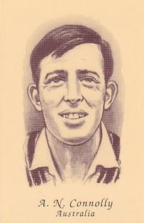 1992 County Print Services 1960's Test Cricketers #14 Alan Connolly Front