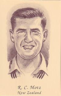 1992 County Print Services 1960's Test Cricketers #17 Dick Motz Front