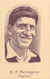 1992 County Print Services 1960's Test Cricketers #29 Ken Barrington Front