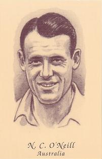 1992 County Print Services 1960's Test Cricketers #30 Norm O'Neill Front