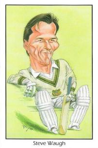 1993 County Australian Test Cricketers #5 Steve Waugh Front
