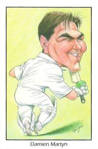 1993 County Australian Test Cricketers #8 Damien Martyn Front