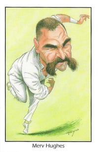 1993 County Australian Test Cricketers #9 Merv Hughes Front
