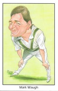 1993 County Australian Test Cricketers #15 Mark Waugh Front