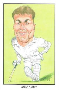 1993 County Australian Test Cricketers #16 Mike Slater Front