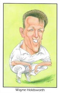1993 County Australian Test Cricketers #17 Wayne Holdsworth Front