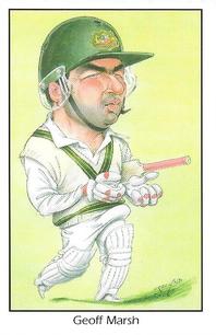 1993 County Australian Test Cricketers #18 Geoff Marsh Front