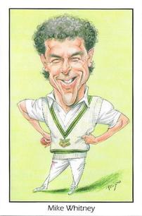 1993 County Australian Test Cricketers #25 Mike Whitney Front
