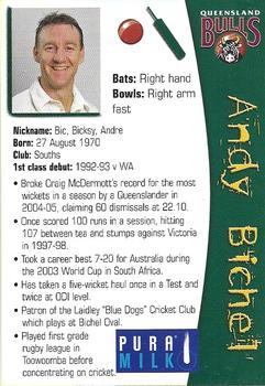 2005-06 Queensland Bulls #NNO Andy Bichel Back