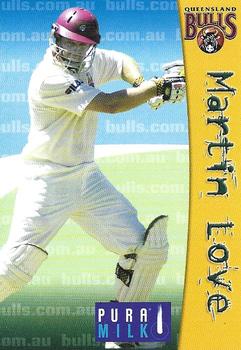2005-06 Queensland Bulls #NNO Martin Love Front