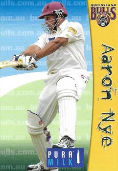 2005-06 Queensland Bulls #NNO Aaron Nye Front