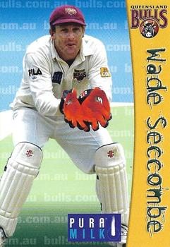 2005-06 Queensland Bulls #NNO Wade Seccombe Front