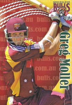 2009-10 Queensland Bulls Cricket #NNO Greg Moller Front