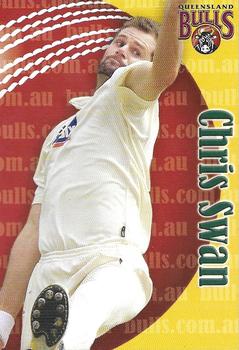 2009-10 Queensland Bulls Cricket #NNO Chris Swan Front