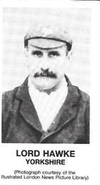 1990 A.T. Marks 1903 Yorkshire Cricketers #NNO Lord Hawke Front