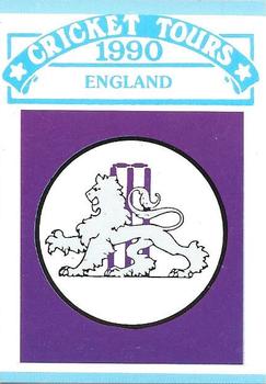 1990 Stamp Publicity Cricket Tours #1 England Front