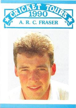 1990 Stamp Publicity Cricket Tours #18 A.R.C. Fraser Front